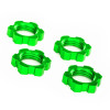 TRAXXAS ECROUS DE ROUES ALU 17MM ANODISES VERT XMAXX - XRT (X4) 7758G