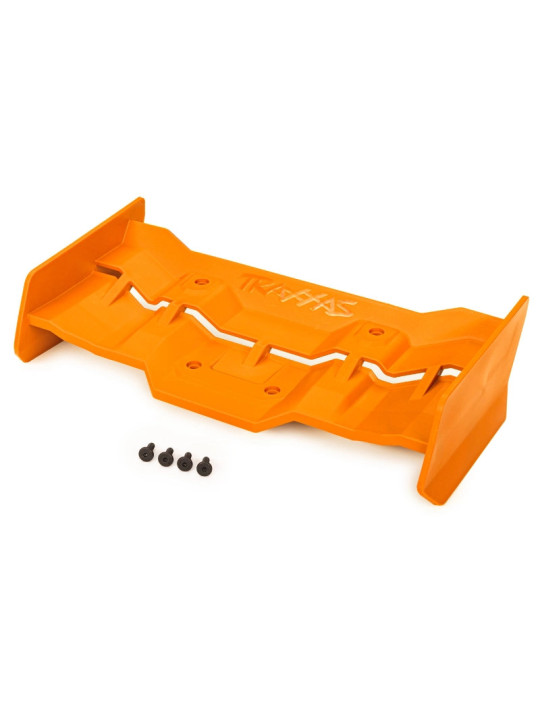 TRAXXAS WING ORANGE/ 4X12MM FCS (4) 7821T