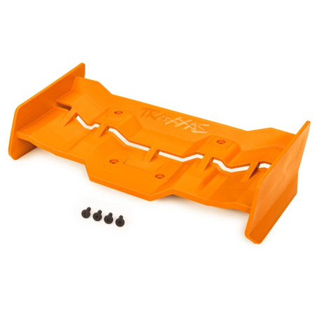 TRAXXAS WING ORANGE/ 4X12MM FCS (4) 7821T