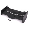 TRAXXAS WING BLACK / 4X12MM FCS (4) 7821