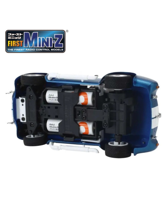 KYOSHO FIRST MINI-Z 1:28 SHELBY COBRA 427 S/C 1960 BLEUE 66610A