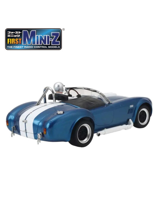 KYOSHO FIRST MINI-Z 1:28 SHELBY COBRA 427 S/C 1960 BLUE 66610A