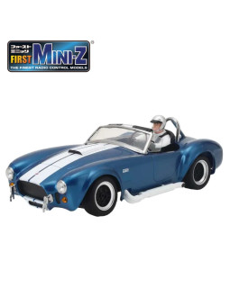 KYOSHO FIRST MINI-Z 1:28 SHELBY COBRA 427 S/C 1960 BLEUE 66610A