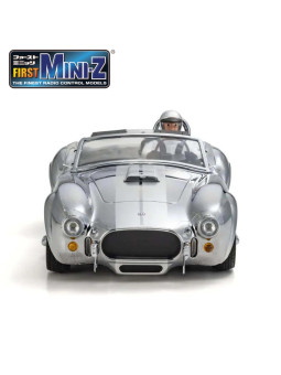 KYOSHO FIRST MINI-Z 1:28 SHELBY COBRA 427 S/C 1960 CHROME 66610C
