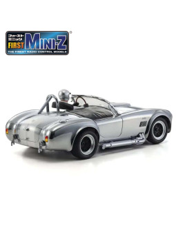 KYOSHO FIRST MINI-Z 1:28 SHELBY COBRA 427 S/C 1960 CHROME 66610C