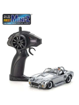 KYOSHO FIRST MINI-Z 1:28 SHELBY COBRA 427 S/C 1960 CHROME 66610C