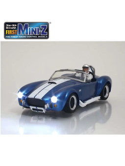 KYOSHO FIRST MINI-Z 1:28 SHELBY COBRA 427 S/C 1960 CHROME 66610C