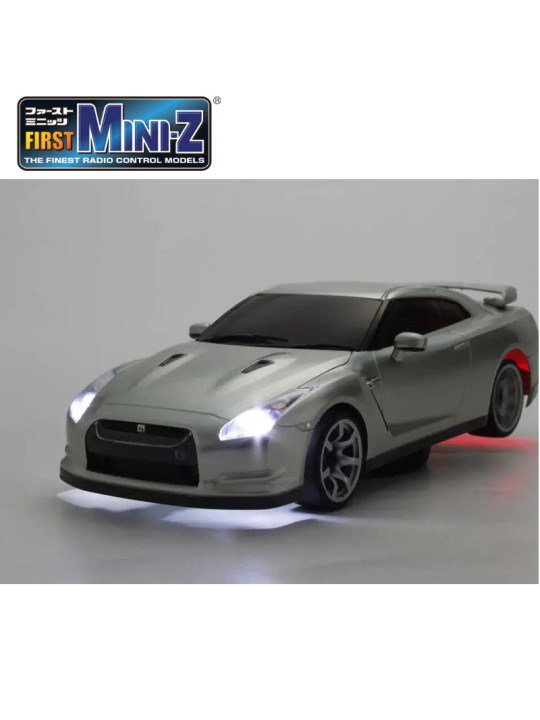 KYOSHO FIRST MINI-Z 1:28 NISSAN GT-R R35 SILVER 66608A