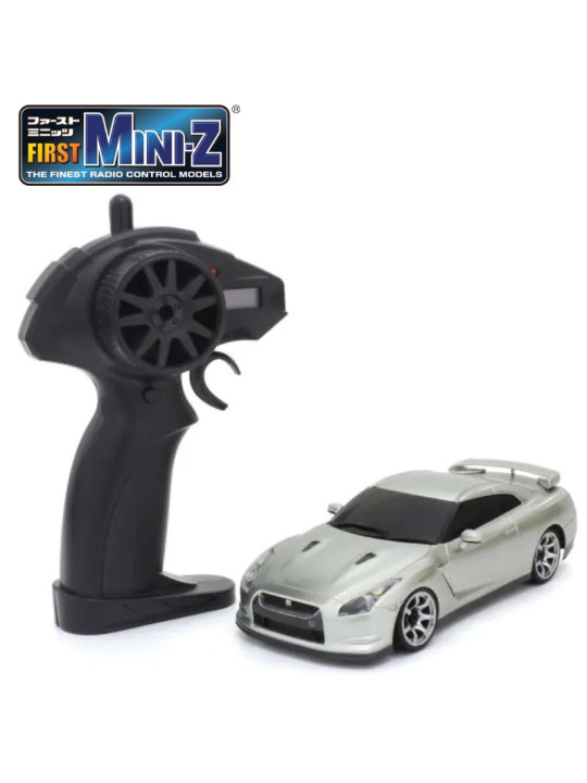 KYOSHO FIRST MINI-Z 1:28 NISSAN GT-R R35 SILVER 66608A