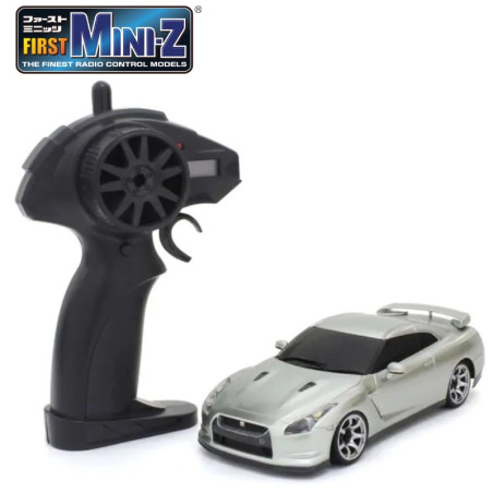 KYOSHO FIRST MINI-Z 1:28 NISSAN GT-R R35 SILVER 66608A