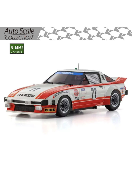 KYOSHO AUTOSCALE MINI-Z MAZDA SAVANNA RX-7 DAYTONA'79 NO77 (N-MM2) MZP161R