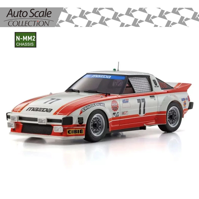 KYOSHO AUTOSCALE MINI-Z MAZDA SAVANNA RX-7 DAYTONA'79 NO77 (N-MM2) MZP161R
