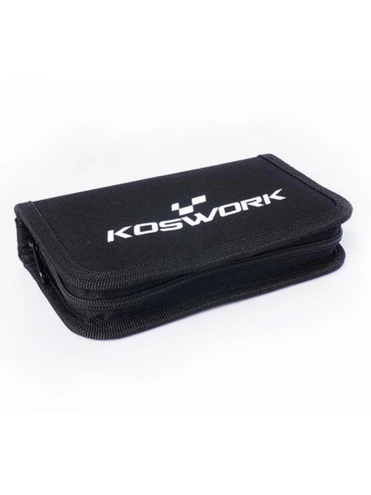 KOSWORK SACOCHE AVEC PORTE-OUTILS ET EMBOUTS V2 (12 PCS) KOS13246V2