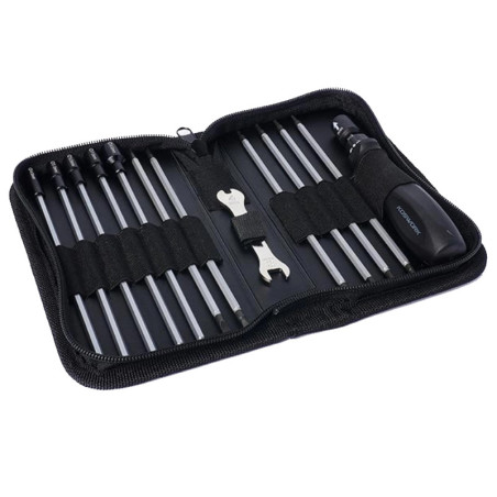 KOSWORK SACOCHE AVEC PORTE-OUTILS ET EMBOUTS V2 (12 PCS) KOS13246V2