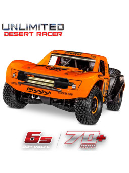 TRAXXAS UNLIMITED DESERT RACER 4X4 6S RTR + LED & TELEMETRIE 85086-4