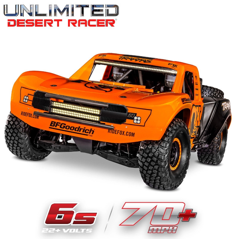 TRAXXAS UNLIMITED DESERT RACER 4X4 6S RTR + LED & TELEMETRIE 85086-4