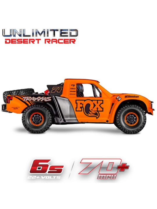 TRAXXAS UNLIMITED DESERT RACER 4X4 6S RTR + LED & TELEMETRIE 85086-4