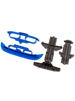 TRAXXAS BLUE BUMPERS AND SKID PLATES MINI RALLY 10837-BLUE
