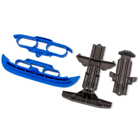 TRAXXAS BLUE BUMPERS AND SKID PLATES MINI RALLY 10837-BLUE