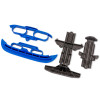 TRAXXAS BLUE BUMPERS AND SKID PLATES MINI RALLY 10837-BLUE