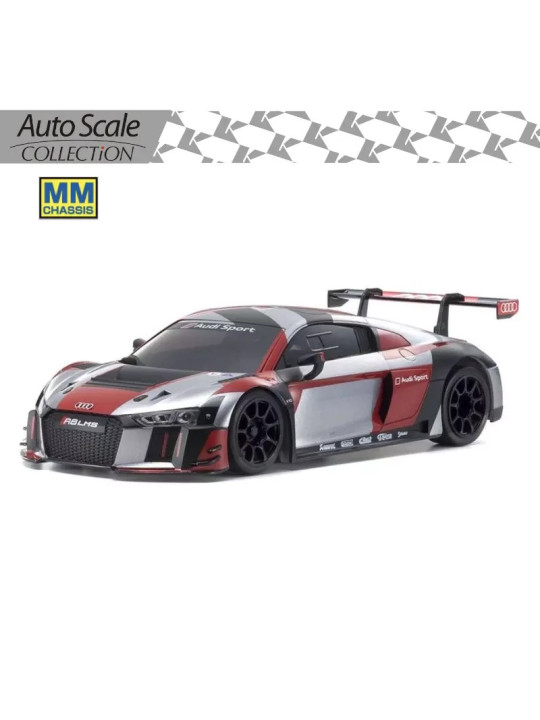 KYOSHO AUTOSCALE MINI-Z AUDI R8 LMS 2016 RED-GREY (W-MM) MZP246RGB