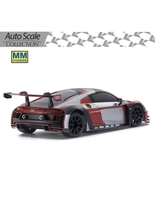 KYOSHO AUTOSCALE MINI-Z AUDI R8 LMS 2016 RED-GREY (W-MM) MZP246RGB