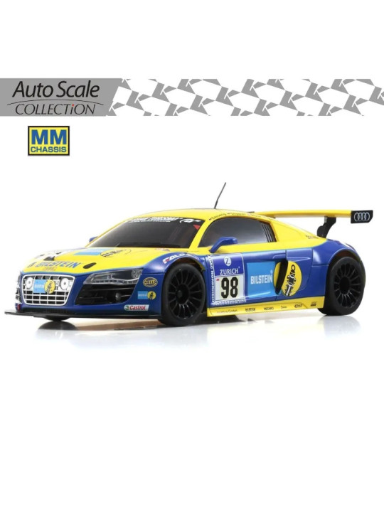 KYOSHO AUTOSCALE MINI-Z AUDI R8 LMS NBG2010 98 BILSTEIN (W-MM) MZP259BT