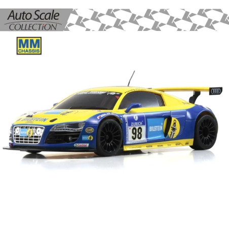 KYOSHO AUTOSCALE MINI-Z AUDI R8 LMS NBG2010 98 BILSTEIN (W-MM) MZP259BT