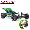 TRAXXAS BANDIT 4X2 BRUSHED WITH BATTERY / CHARGER USB HD 24254-8