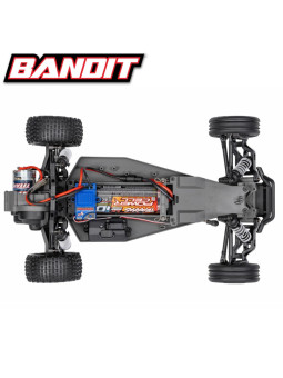 TRAXXAS BANDIT 4X2 BRUSHED WITH BATTERY / CHARGER USB HD 24254-8