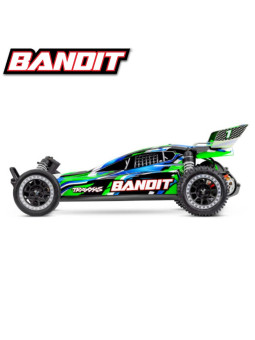 TRAXXAS BANDIT 4X2 BRUSHED AVEC ACCUS / CHARGEUR USB HD 24254-8