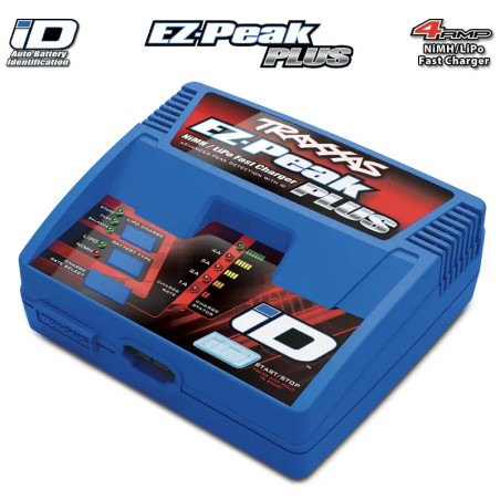 TRAXXAS BATTERY/CHARGER COMPLETER PACK ( 2970 ID® CHARGER (1), 2872X 5000MAH 11.1V 3-CELL 25C LIPO ID BATTERY (1) 2970G-3S
