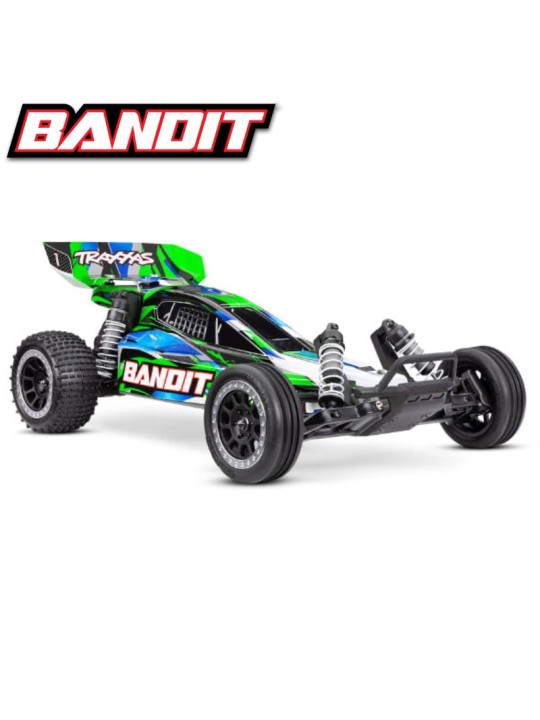 TRAXXAS BANDIT 4X2 BRUSHED AVEC ACCUS / CHARGEUR USB HD 24254-8