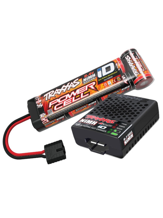 TRAXXAS RUSTLER 4X2 BRUSHED AVEC ACCUS / CHARGEUR USB HD 37254-8