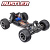 TRAXXAS RUSTLER 4X2 BRUSHED AVEC ACCUS / CHARGEUR USB HD 37254-8