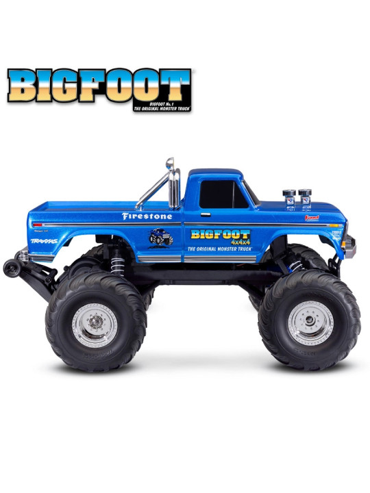 TRAXXAS BIGFOOT CLASSIC 4X2 MONSTER TRUCK BRUSHED / USB CHARGER 36234-8-CLASSIC
