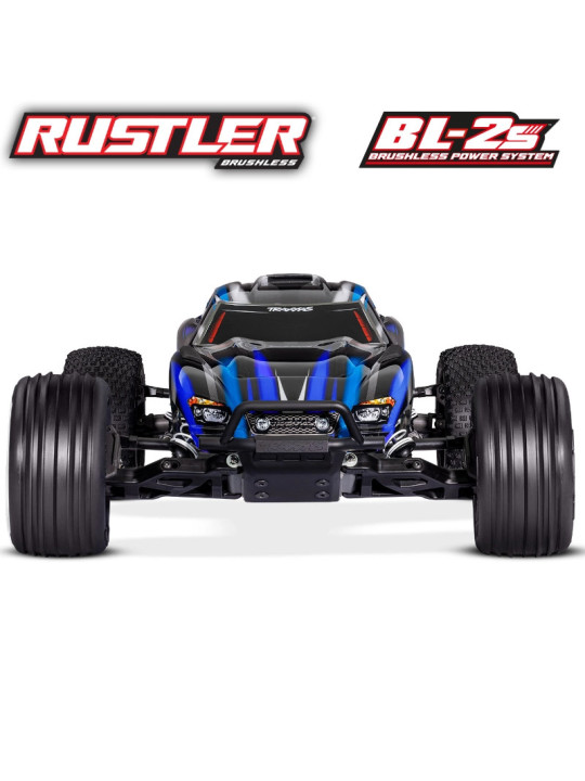 TRAXXAS RUSTLER 2WD BL-2S CLIPLESS RTR 3754-4