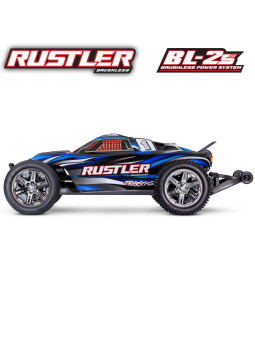 TRAXXAS RUSTLER 2WD BL-2S CLIPLESS RTR 3754-4