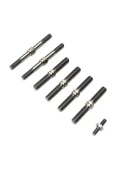 KYOSHO INFERNO MP11 TITANIUM ADJUST ROD SET (7) IFW701
