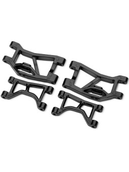 TRAXXAS TRIANGLES DE SUSPENSION ARR SUP ET INF NOIR MINI SLASH - MINI RALLY 10830