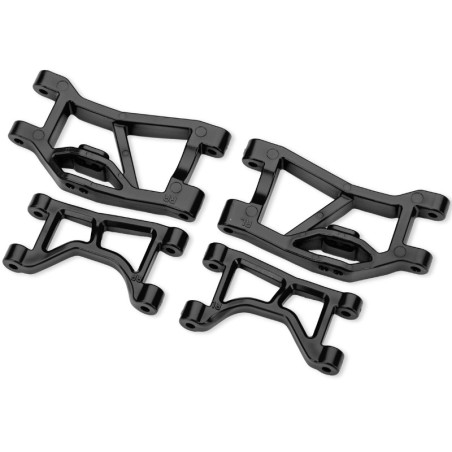 TRAXXAS TRIANGLES DE SUSPENSION ARR SUP ET INF NOIR MINI SLASH - MINI RALLY 10830