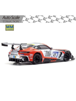 KYOSHO AUTOSCALE MINI-Z MERCEDES AMG GT3 NO47 NURBURGRING 2018 (W-MM) MZP257FRS