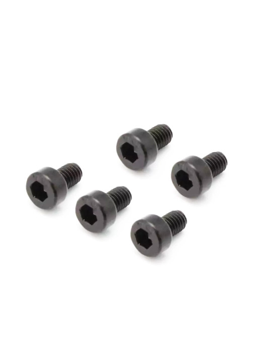 KYOSHO M2.6X4MM METALLIC CAP SCREWS (5) 1-S22604