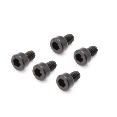 KYOSHO M2.6X4MM METALLIC CAP SCREWS (5) 1-S22604