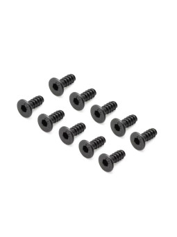 KYOSHO TP HEX FLAT HEAD SCREWS M3X8MM (10) 1-S33008TPH