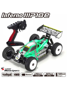 KYOSHO INFERNO MP10E 1:8 RC BRUSHLESS EP READYSET 2026 34113T1S