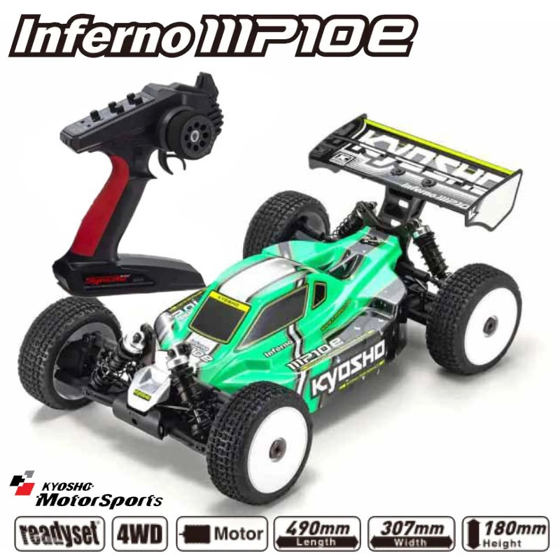 KYOSHO INFERNO MP10E 1:8 RC BRUSHLESS EP READYSET 2026 34113T1S