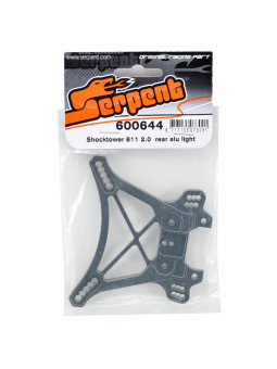 SERPENT SUPPORT D'AMORTISSEUR 811 2.0  AR ALU LIGHT 600644
