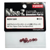 KYOSHO MINI-Z M2 NYLON COLOR ALU WHEEL NUT (8) RED MZW128R