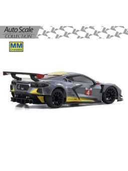 KYOSHO AUTOSCALE MINI-Z CHEVROLET CORVETTE C8R GUN METAL (W-MM) MZP244GM